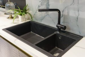 newly installed kitchen sink in west palm beach florida